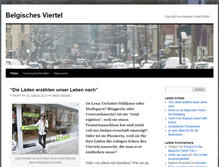 Tablet Screenshot of belgischesviertel.net